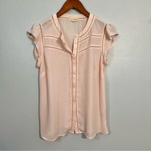 Maison‎ Jules Flowy Short Sleeve Blouse